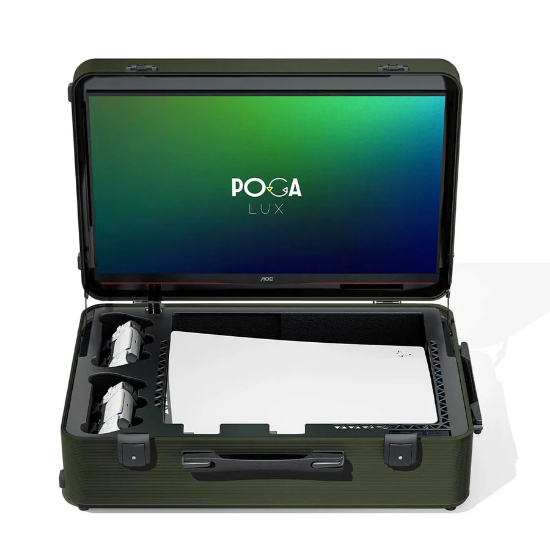 Indigaming POGA Lux Portable Gaming Monitor PlayStation PS5 - Camouflage