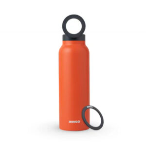 RINGO WATER BOTTLE 32 OZ SCREW LID / BOOSTER RING - Orange