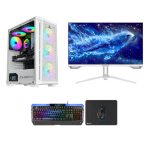 Gaming PC Bundle Intel Core i5-13400F, RTX 5050, 16GB RAM DDR5 With Sades 27? Monitor & Sades Battle Ram Combo