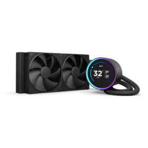 NZXT KRAKEN ELITE 240 - 240mm AIO Liquid Cooler with LCD Display - Black