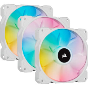 Corsair iCUE SP120 RGB Elite Performance 120mm PWM Fan - White