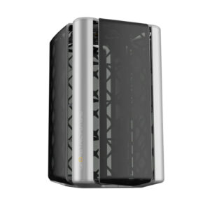 Geometric Future Model 2 Ark Mini Tower Glass Case - Gray