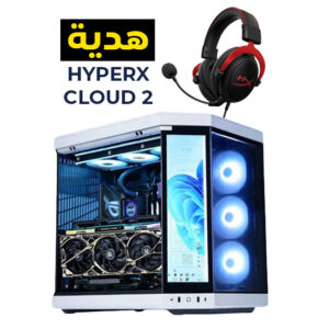 Custom Gaming PC AMD Ryzen 7 9700X | RX 9070 XT 16GB | 32GB DDR5 | 1TB NVMe | Windows 11 Pro + HyperX Cloud II Gaming Headset ( Gift )