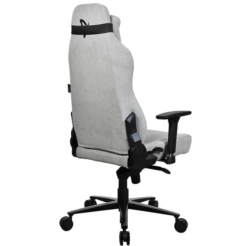 Arozzi vernazza Soft Fabric chair - Light Grey ( Installation not included ) - Image 4