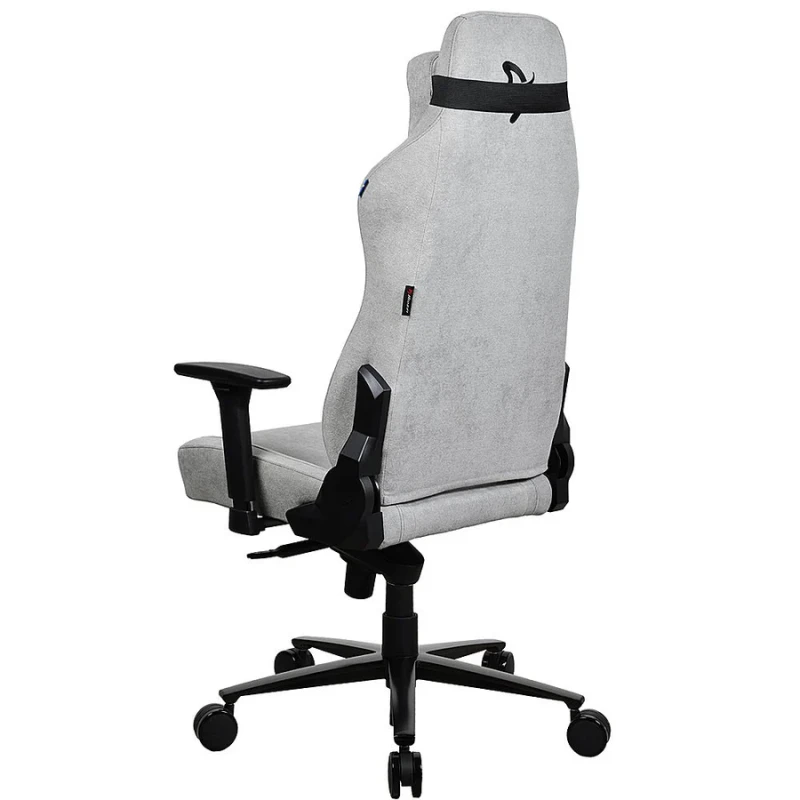 Arozzi vernazza Soft Fabric chair - Light Grey ( Installation not included ) - Image 6