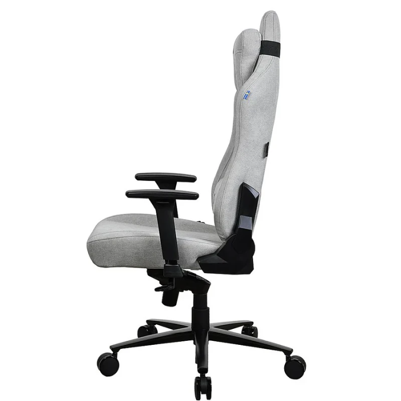 Arozzi vernazza Soft Fabric chair - Light Grey ( Installation not included ) - Image 7