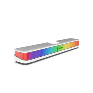 Sades Posevolt SA-SP01-W compact Desktop Soundbar with 6 RGB Modes - White