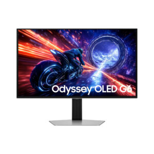 Samsung Odyssey OLED G6 G60SF 27" QHD(2,560 x 1,440), 500Hz Refresh Rate, 0.03ms Response Time, FreeSync Premium Pro, G-Sync Flat Gaming Monitor LS27FG602SMXUE