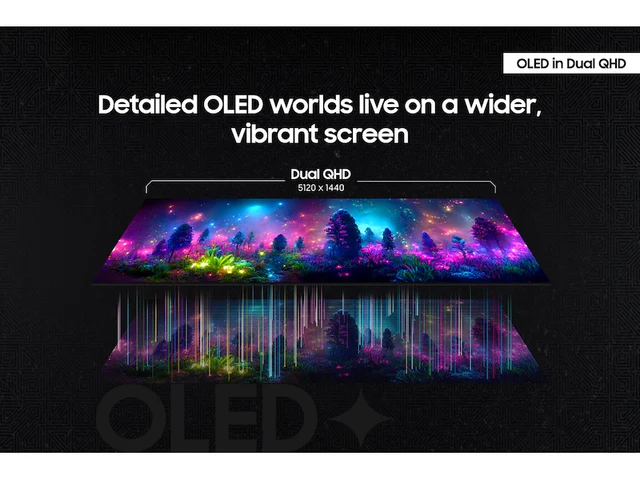 Samsung Odyssey QD-OLED G9 model G95SD LS49DG952SMXUE, 49" Dual QHD, 240Hz Refresh rate, 0.03ms Response time, HDMI 2.1, G-Sync Compatible Curved Gaming Monitor - Image 8