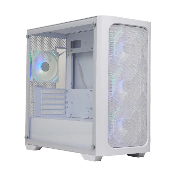 Custom Gaming PC Intel Core i5-12400F, RTX 5060 8GB, 16GB RAM DDR4, 500GB, Windows 11 Pro - White