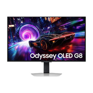Samsung Odyssey G8 LS32FG810SMXUE, 32" UHD 4K(3840 x 2160), 240Hz Refresh Rate, 0.03ms Response time, HDMI 2.1, AMD FreeSync Premium Pro Flat Gaming Monitor With No Speakers