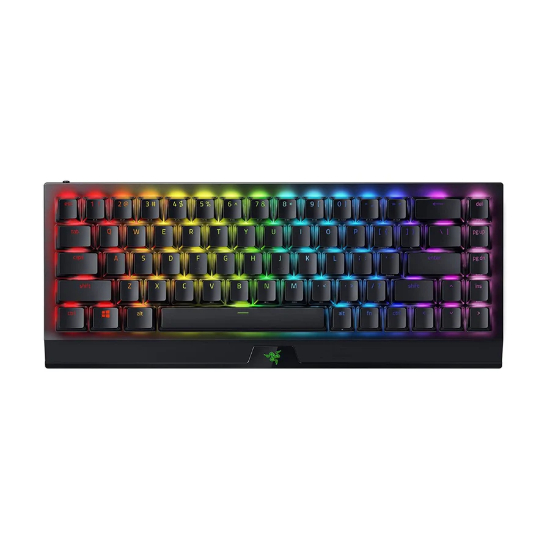 Razer Blackwidow V3 Mini HyperSpeed 65% Wireless Mechanical Gaming Keyboard (Yellow Switch) - Black RZ03-03890100-R3M1