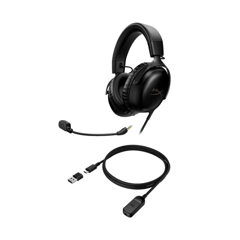 HyperX Cloud III Gaming Headset - Black - Image 3