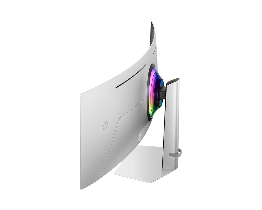 Samsung Odyssey G9 G932 49" OLED Dual QHD (5120 x 1440), 240Hz Refresh Rate, 0.03Ms Response Time, Height Adjustment with Tilt Carved Gaming Monitor - Silver LS49DG932SMXUE - Image 6