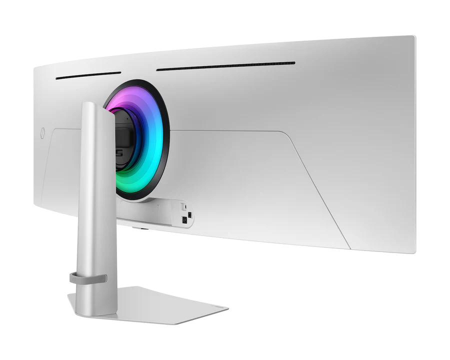 Samsung Odyssey G9 G932 49" OLED Dual QHD (5120 x 1440), 240Hz Refresh Rate, 0.03Ms Response Time, Height Adjustment with Tilt Carved Gaming Monitor - Silver LS49DG932SMXUE - Image 7