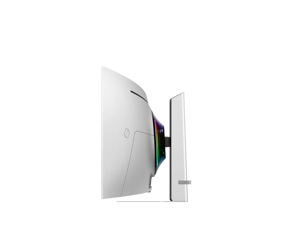 Samsung Odyssey G9 G932 49" OLED Dual QHD (5120 x 1440), 240Hz Refresh Rate, 0.03Ms Response Time, Height Adjustment with Tilt Carved Gaming Monitor - Silver LS49DG932SMXUE - Image 9