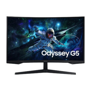 Samsung Odyssey G5 G55C 32" QHD(2560 x 1440), 165Hz Refresh Rate, 1Ms Response Time, Eye Saver Mode Curved Gaming Monitor - Black LS32CG552EMXUE