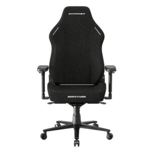 DXRacer Martian Series Electric Adjustible Backrest Fabric Large Gamng Chair - Black