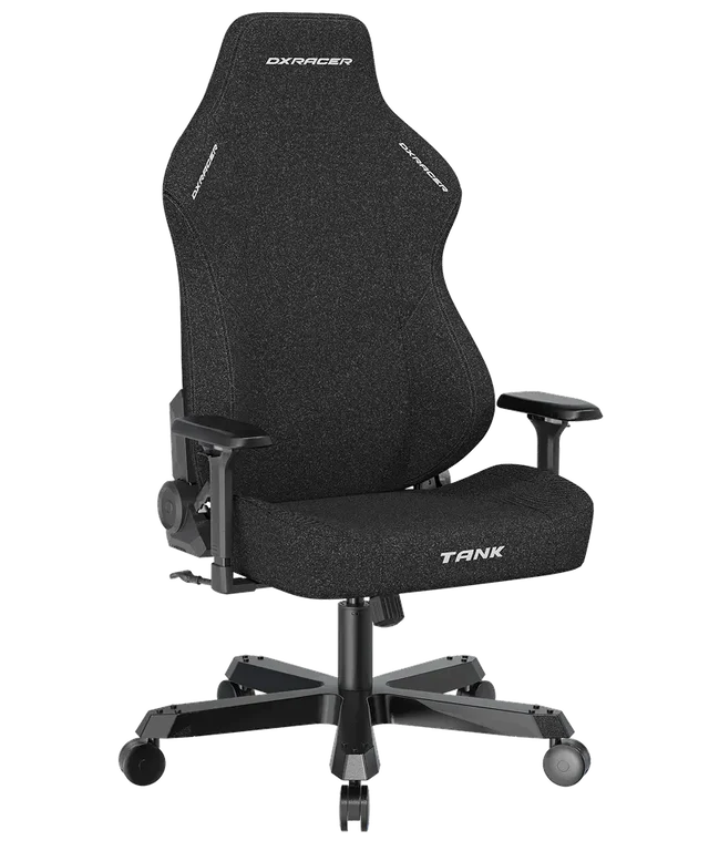 DXRacer Tank Series XXL Fabric Gaming Chair - Black - Image 2