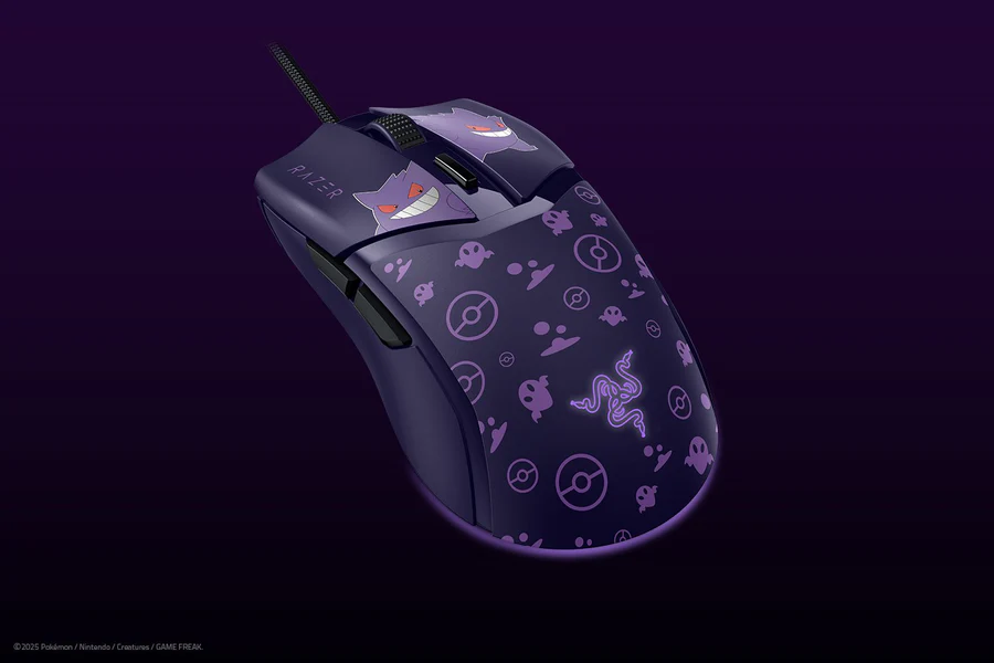 Razer Cobra Lightweight RGB Chroma Lighting Wired Gaming Mouse - Pok?mon Gengar Edition RZ01-04650700-R3M1 - Image 2