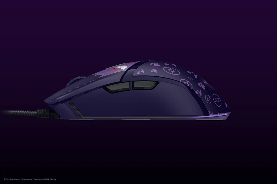 Razer Cobra Lightweight RGB Chroma Lighting Wired Gaming Mouse - Pok?mon Gengar Edition RZ01-04650700-R3M1 - Image 3