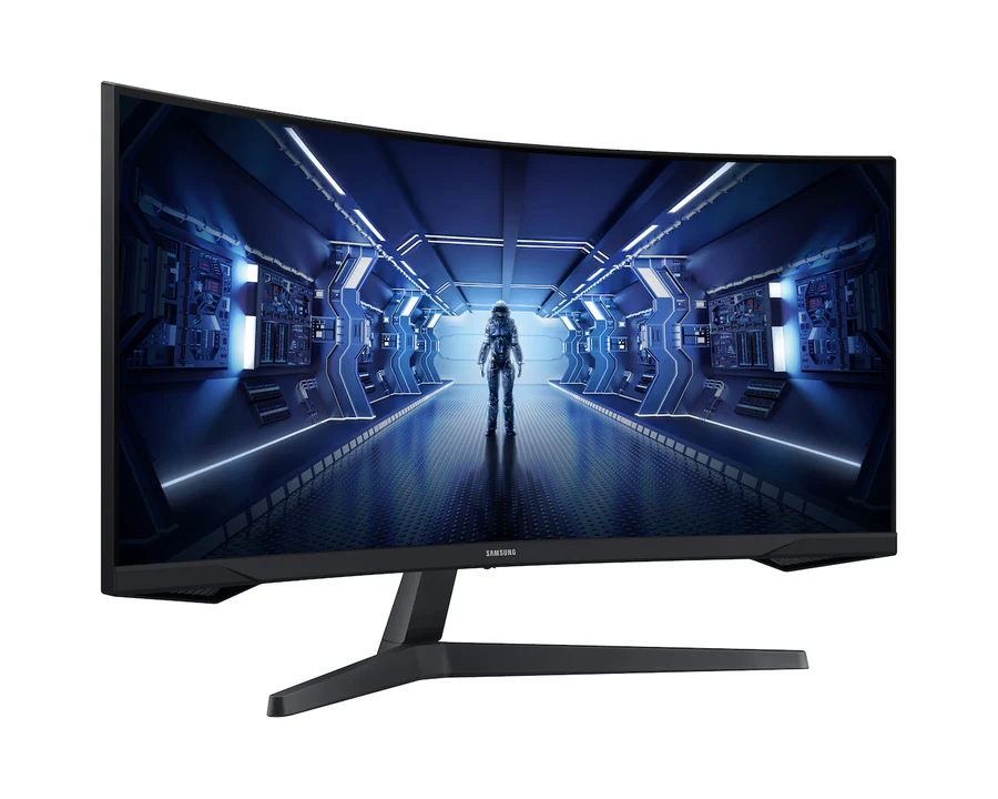 Samsung Odyssey G55T Pro 34" WQHD 2K(3440 x 1440), 165Hz Refresh Rate, 1ms Response Time, VA Panel Curved Gaming Monitor - Black LC34G55TWWMXUE - Image 3
