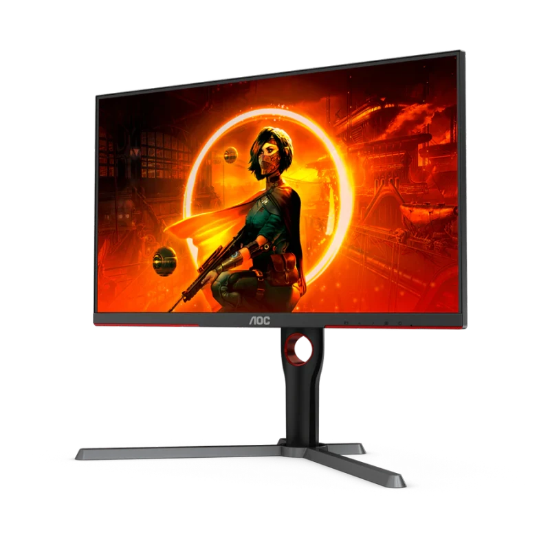 AOC U27G3X 27" UHD(3840 x 2160), 160Hz Refresh Rate, 1ms Response Time, HDMI 2.1, IPS Flat Gaming Monitor - Black - Image 2
