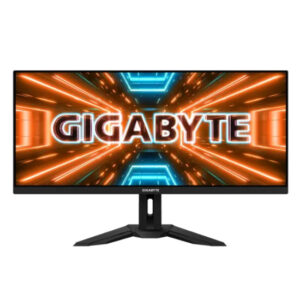 GIGABYTE M34WQ 34" WQHD(2560 x 1440), 144Hz Refresh Rate, 1ms Response Time, Edge IPS Flat Gaming Monitor - Black