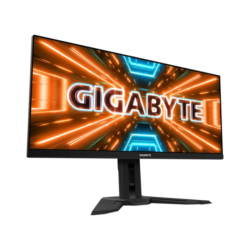 GIGABYTE M34WQ 34" WQHD(2560 x 1440), 144Hz Refresh Rate, 1ms Response Time, Edge IPS Flat Gaming Monitor - Black - Image 3