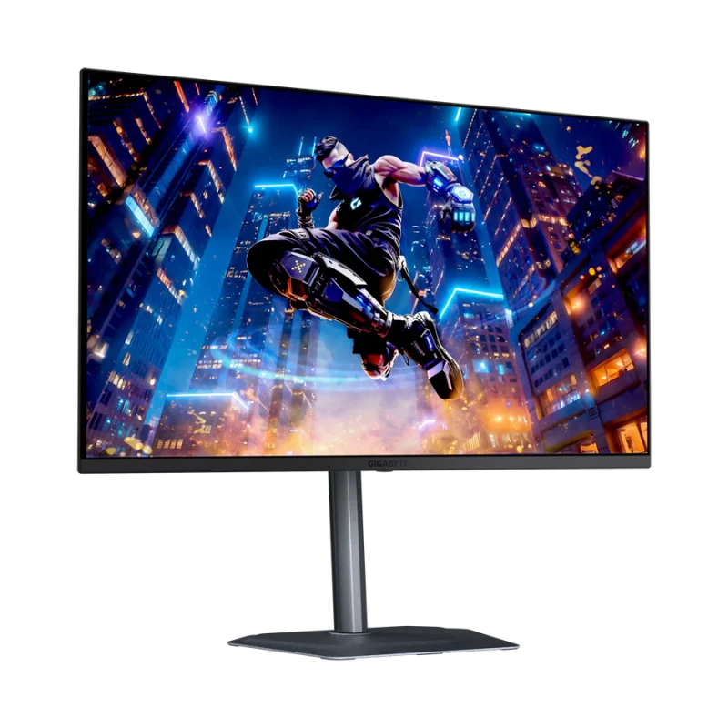 GIGABYTE MO32U2 32" UHD(3840 x 2160), 240Hz Refresh Rate, 0.03ms Response Time, HDMI 2.1, QD-OLED Flat Gaming Monitor - Black - Image 3