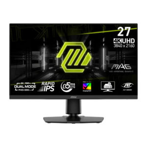 MSI MAG 272URDF E16 27" Dual Mode 160Hz 4k/320Hz FHD Refresh Rate, 0.5ms Response Time, HDMI 2.1, IPS Flat Gaming Monitor - Black
