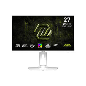 MSI MAG 274QRFW X32 27" WQHD (2650 x 1440), 320Hz Refresh Rate, 0.5ms Response Time, HDMI 2.1, IPS Flat Gaming Monitor - White