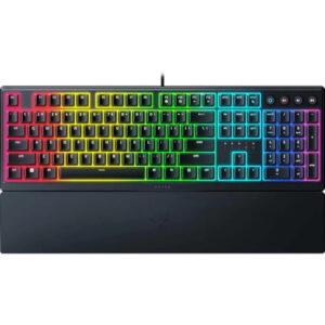 Razer ORNATA V3 X Low Profile Keys Silent Membrane Switches Gaming Keyboard - Black RZ03-04470100-R3M1