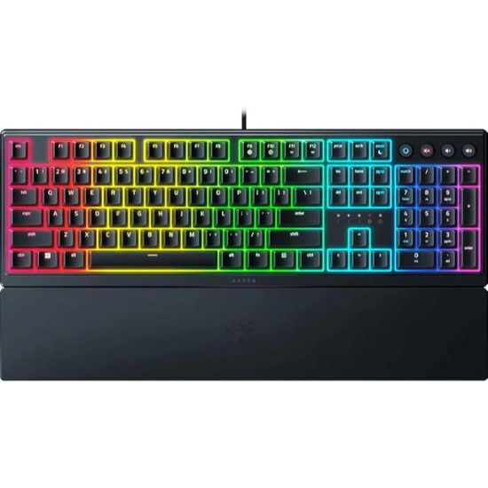 Razer ORNATA V3 X Low Profile Keys Silent Membrane Switches Gaming Keyboard - Black RZ03-04470100-R3M1