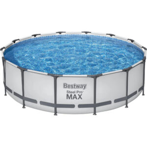 Bestway 4.27M X 1.07M POOL SET (Contents:Pool, Filter Pump(220-240V), Ladder, Cover, Compatible with Cartridge 58094(II)220-240V) 56950 (Installation Not Included)