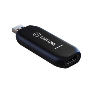 Elgato Cam Link 4K - Broadcast Live, Record via DSLR, Camcorder, or Action cam, 1080p60 or 4K at 30 fps, Compact HDMI Capture Device, USB 3.0