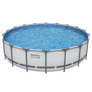Bestway 5.49M X 1.22M POOL SET (Contents:Pool, Filter Pump(220-240V), Ladder, Cover, Compatible with Cartridge 58012(III)220-240V) 56462 (Installation Not Included)