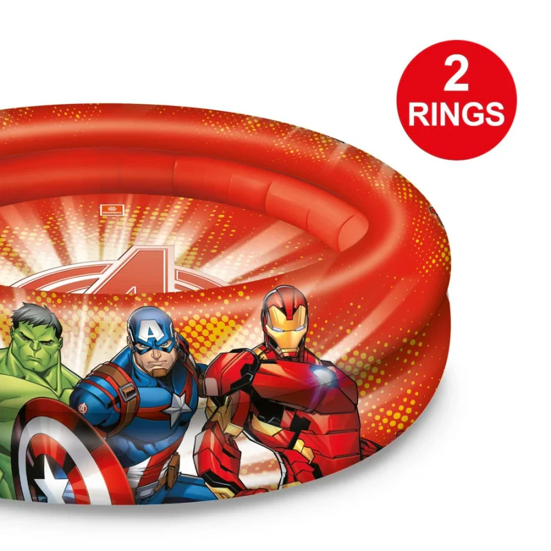 BESTWAY 2.11M X 1.98M X 1.25M AVENGERS ASSEMBLE PLAY CENTER (1 pool, 2 inflatable disks, 1 bop bag, repair patch.) Age 2+ / 98800 - Image 3