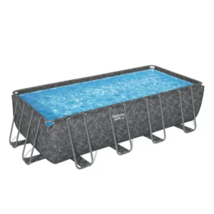 Bestway 18' x 9' x 52"/5.49m x 2.74m x 1.32m Rectangular Pool Set 561KA (Installation Not Included)