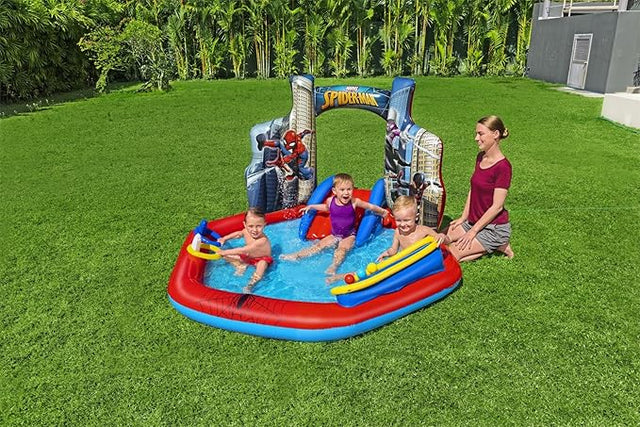 BESTWAY 2.11M X 2.06M X 1.27M PLAY CENTER (Contents: 1 pool, 2 rings, 6 play balls, repair patch, 1 pc of water watcher tag.) Age 2+ / 98793 - Image 3