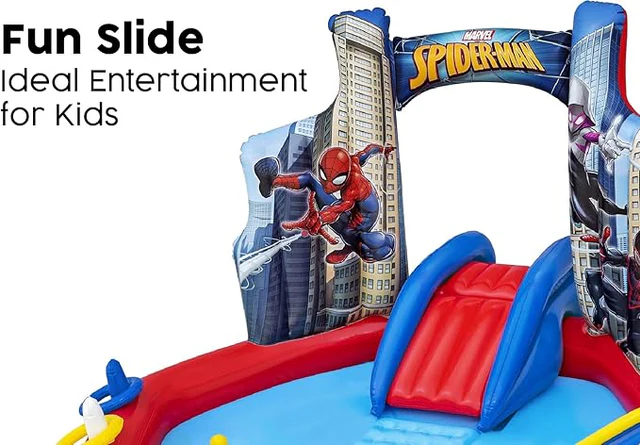 BESTWAY 2.11M X 2.06M X 1.27M PLAY CENTER (Contents: 1 pool, 2 rings, 6 play balls, repair patch, 1 pc of water watcher tag.) Age 2+ / 98793 - Image 4