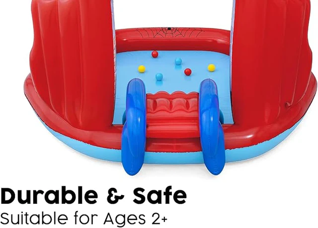 BESTWAY 2.11M X 2.06M X 1.27M PLAY CENTER (Contents: 1 pool, 2 rings, 6 play balls, repair patch, 1 pc of water watcher tag.) Age 2+ / 98793 - Image 6