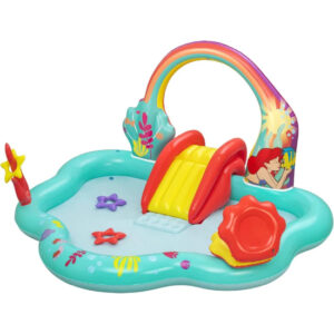 BESTWAY 2.21M X 1.93M X 1.17M PLAY CENTER (Contents: 1 pool, 3 star rings, 6 play balls, repair patch.) Age 2+ / 91097